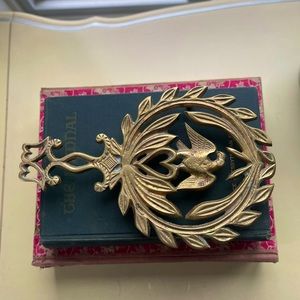 Bald Eagle Brass Trivet